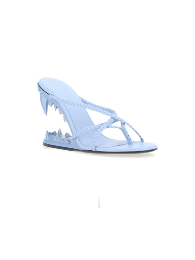 Shop Gcds Sandals In Baby Blue