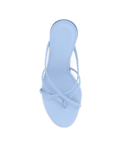 Shop Gcds Sandals In Baby Blue