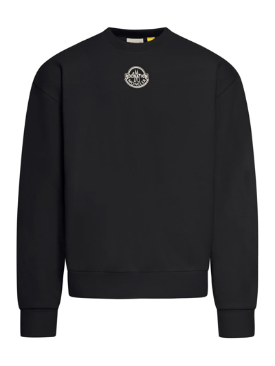 Shop Moncler Genius Sweatshirt In Black