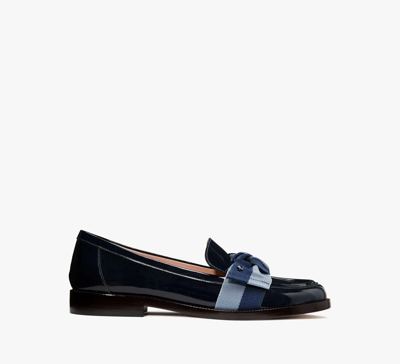 Shop Kate Spade Leandra Loafers In Captain Navy/blue Glow