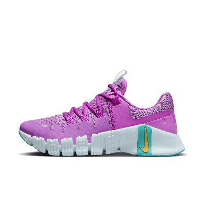 Shop Nike Women's Free Metcon 5 Workout Shoes In Purple