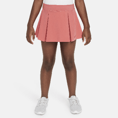 Shop Nike Club Skirt Big Kids' (girls') Golf Skirt In Red