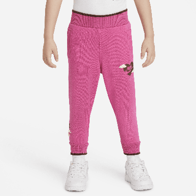 Shop Nike Sweet Swoosh Toddler Jogger Pants In Pink