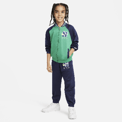 Shop Nike Sportswear Next Gen Little Kids' Dri-fit Tricot Set In Blue
