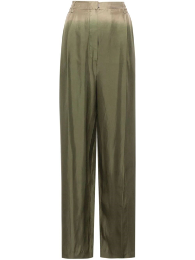 Shop Prada Pants In Brown