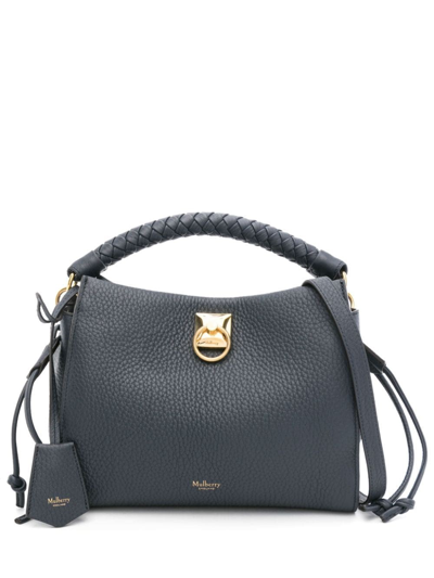 Shop Mulberry Small Iris Bag In Blue
