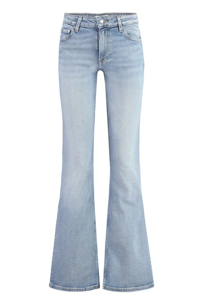 Shop Ganni 5-pocket Jeans In Denim