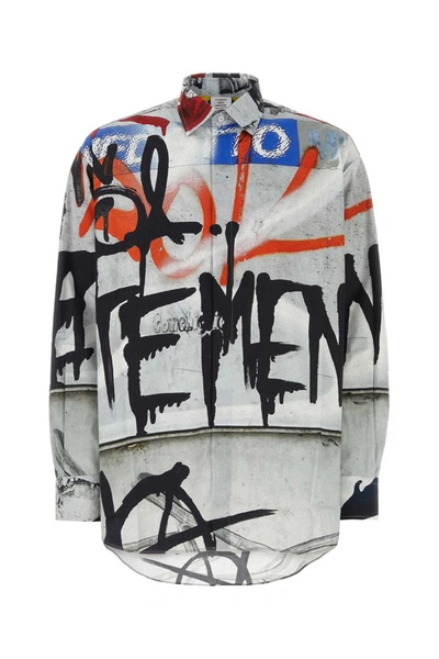Shop Vetements Shirts In Printed
