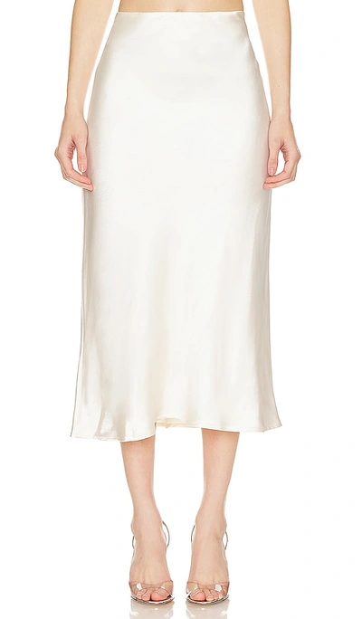 Shop Runaway The Label Oura Skirt In Ivory