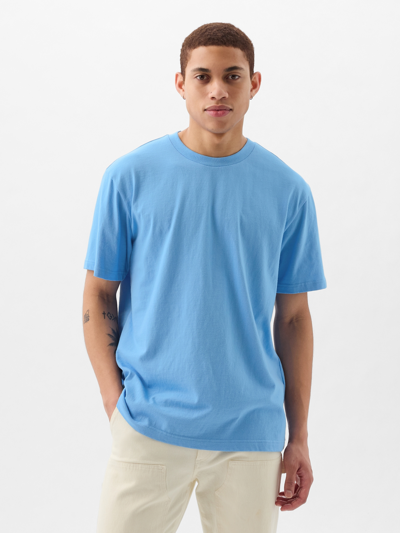 Shop Gap Original T-shirt In Blue
