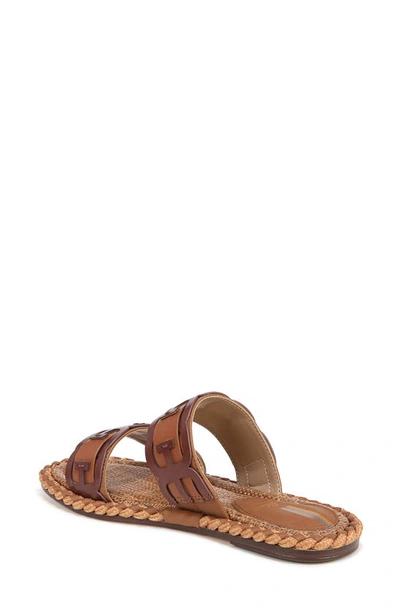 Shop Sam Edelman Tatum Sandal In Maple Bourbon/ Rich Cognac