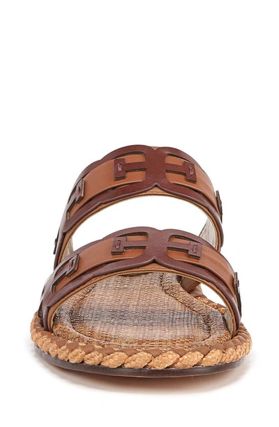 Shop Sam Edelman Tatum Sandal In Maple Bourbon/ Rich Cognac