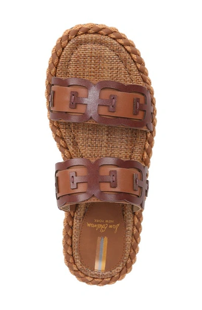 Shop Sam Edelman Tatum Sandal In Maple Bourbon/ Rich Cognac