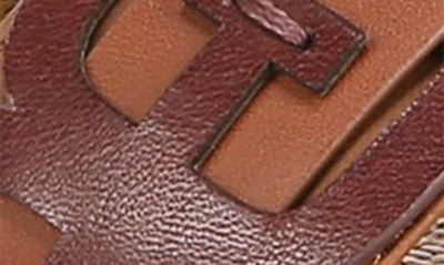 Sam Edelman Tatum Sandal In Maple Bourbon/ Rich Cognac