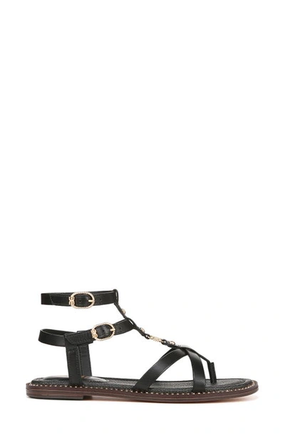 Shop Sam Edelman Talya Ankle Strap Sandal In Black