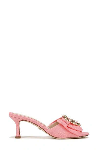 Shop Sam Edelman Pietra Sandal In Pink Lotus