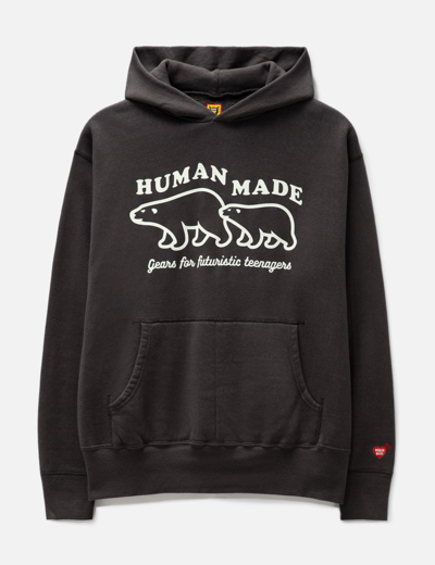 Shop Human Made Tsuriami Hoodie In Black