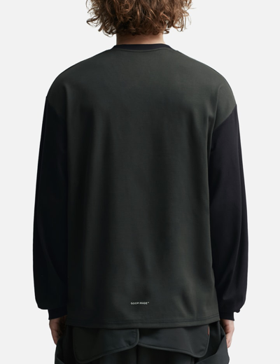 Shop Goopimade “g_model-03” Just A Normal Long Sleeve T-shirt In Grey