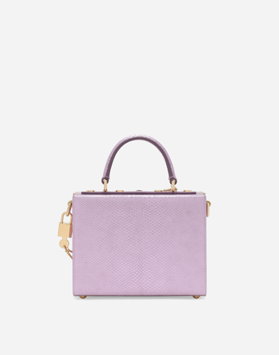 Shop Dolce & Gabbana Borsa A Mano In Lilac