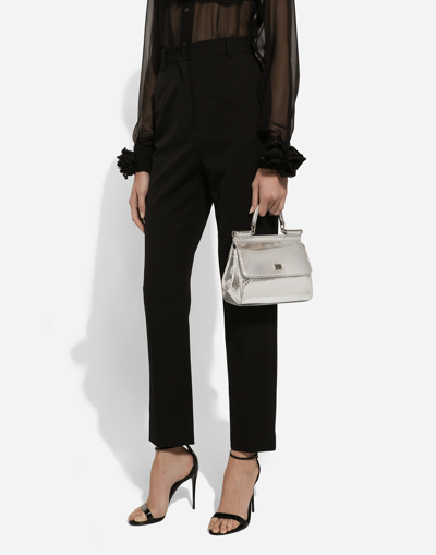 Dolce & Gabbana Borsaspalla-tracolla In Silver