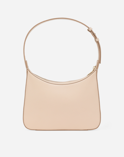 Dolce & Gabbana Spalla Logo-plaque Tote Bag In Pink