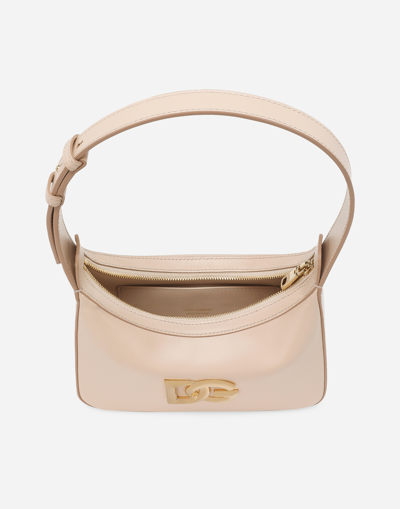 Dolce & Gabbana Spalla Logo-plaque Tote Bag In Pink