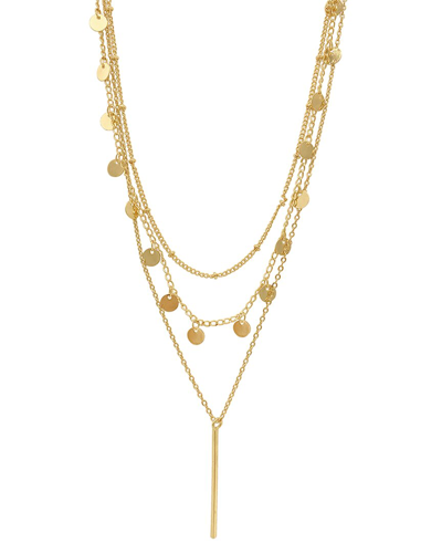 Shop Adornia 14k Plated Chain Necklace Set