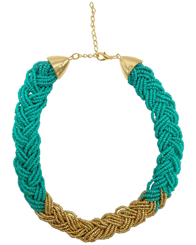 Shop Adornia 14k Plated Bead Necklace