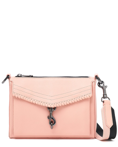 Shop Botkier Trigger Leather Crossbody In Pink