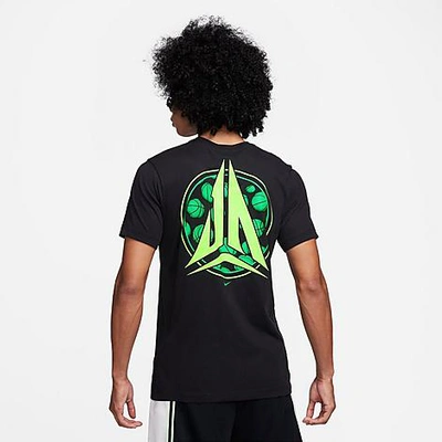 Shop Nike Men's Dri-fit Ja Morant Logo Basketball T-shirt In Black
