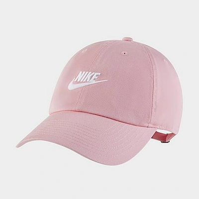 Shop Nike Club Unstructured Futura Wash Strapback Hat In Multi