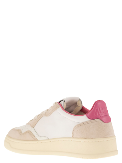 Shop Autry Medalist Low Leather Trainers