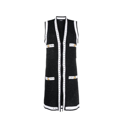 Shop Balmain Maxi Cardigan