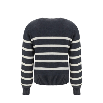 Brunello Cucinelli Striped Cashmere Sweater