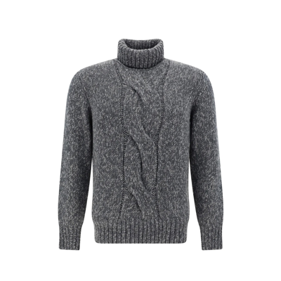 Shop Brunello Cucinelli High Neck Sweater
