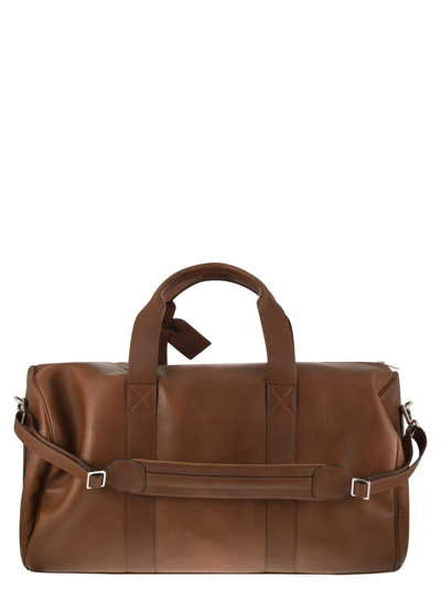 Shop Brunello Cucinelli Leather Active Bag