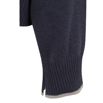 Brunello Cucinelli Round-neck And Long-sleeved Sweater