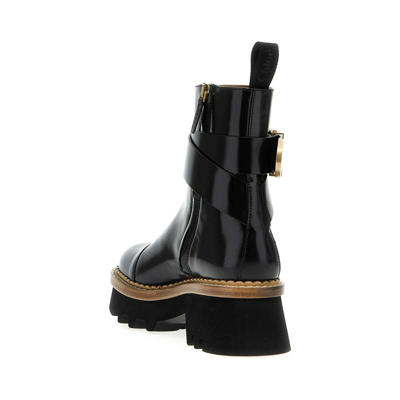 Shop Chloé Chloe'  Owena Leather Boots