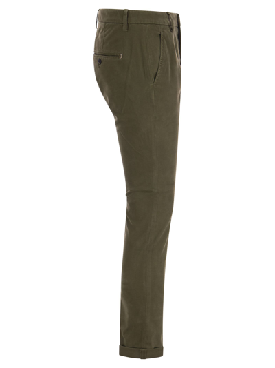 Dondup Pants Gaubert Chino Cotton Gabardine Bottom 17