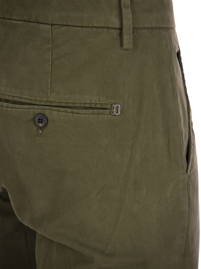 Dondup Pants Gaubert Chino Cotton Gabardine Bottom 17