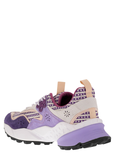 Flower Mountain Kotetsu - Sneakers In Suede And Technical Fabric
