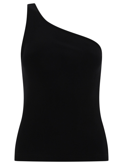 Shop Givenchy Asymmetric Top In Cotton With Chain Detail