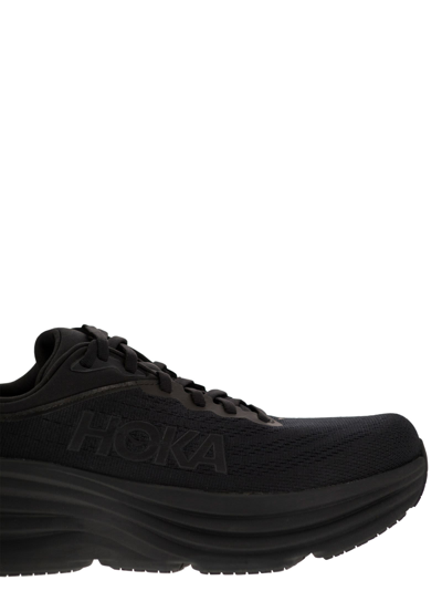 Hoka Bondi 8 Running Shoe In Animal Print