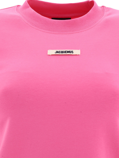 Shop Jacquemus Le T Shirt Gros Grain T Shirt