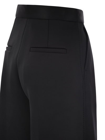 Shop Max Mara Zinnia Scuba Jersey Flare Trousers