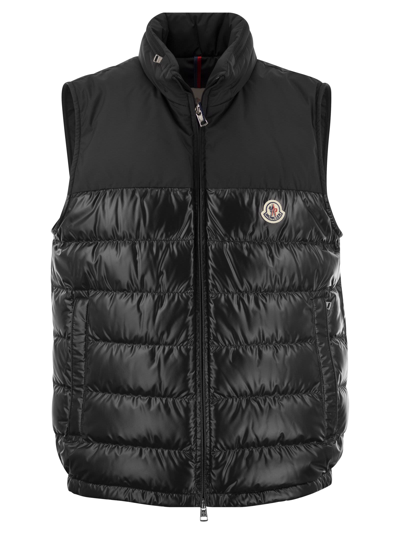 Shop Moncler Cerces Down Filled Gilet