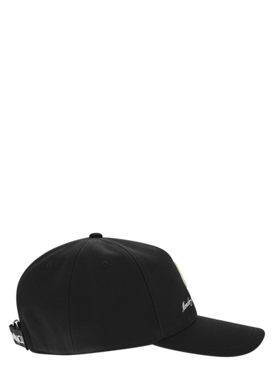 Shop Moncler Gabardine Baseball Cap