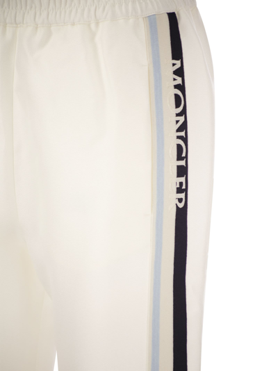 Shop Moncler Twill Joggers