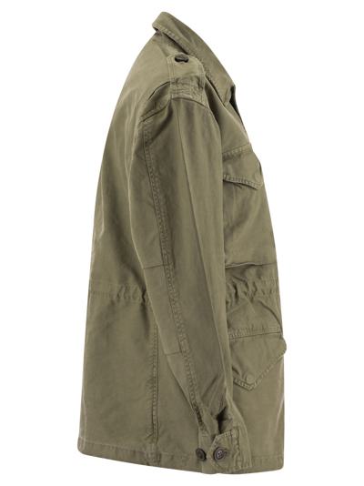 Shop Polo Ralph Lauren Military Jacket In Split Twill