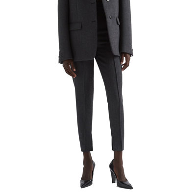 Prada Mesh Insert Wool Pants